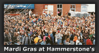 Hammerstones during Mardi Gras