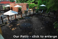 Patio at Hammerstones